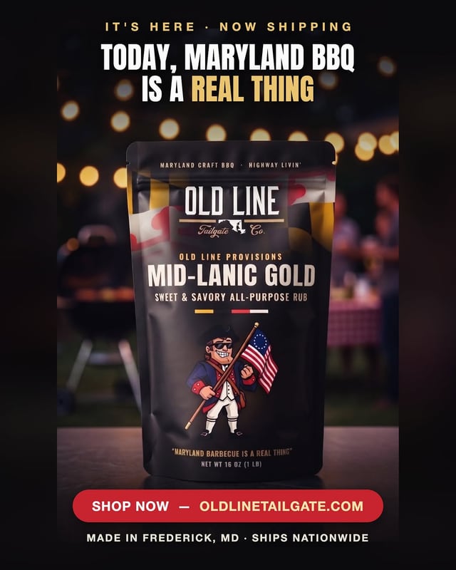 Mid-Lanic Gold rub: today, Maryland BBQ is a real thing